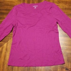 Liz Claiborne Magenta Shirt